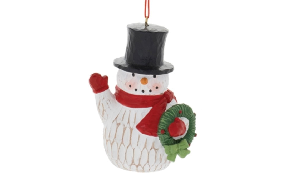 Snowman Ornament - 2 Styles