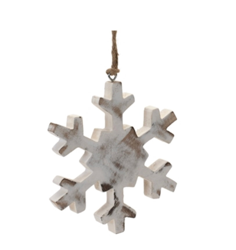 Snowflake Ornament - 2 Styles