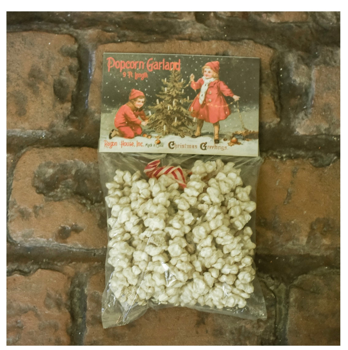 Our Hopeful Home: How To Age Faux Farmhouse Popcorn & Cranberry