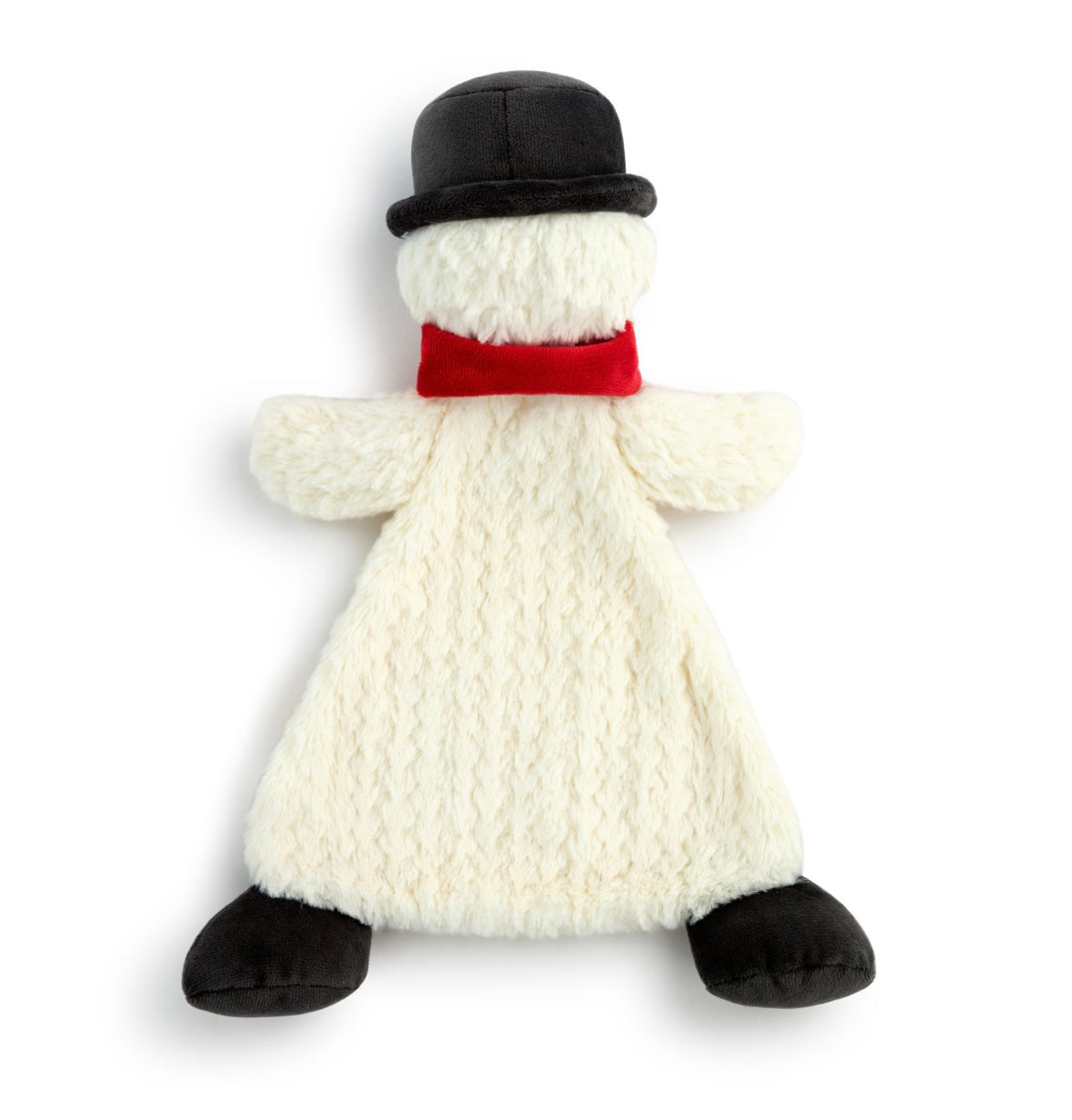 Snowman Cozie Rattle Blankie