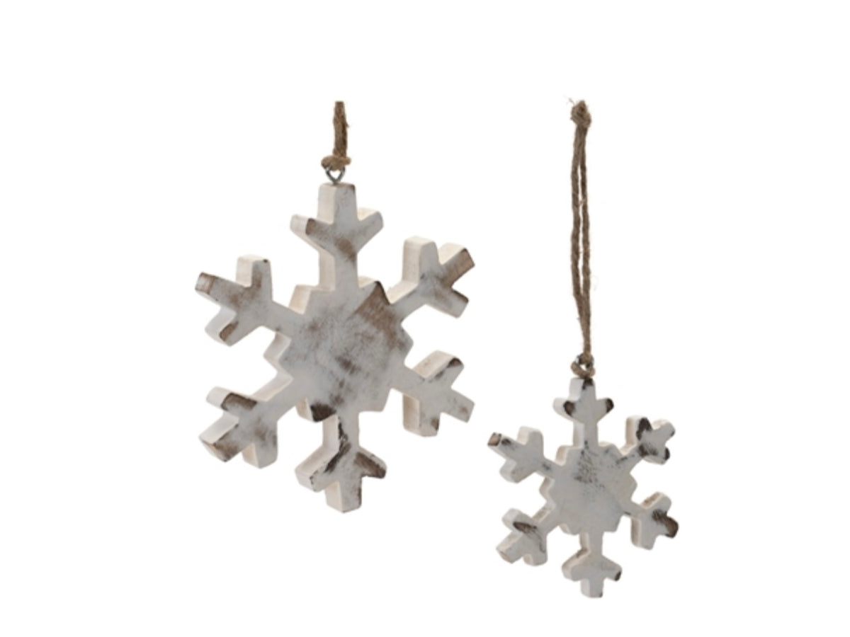 Snowflake Ornament - 2 Styles