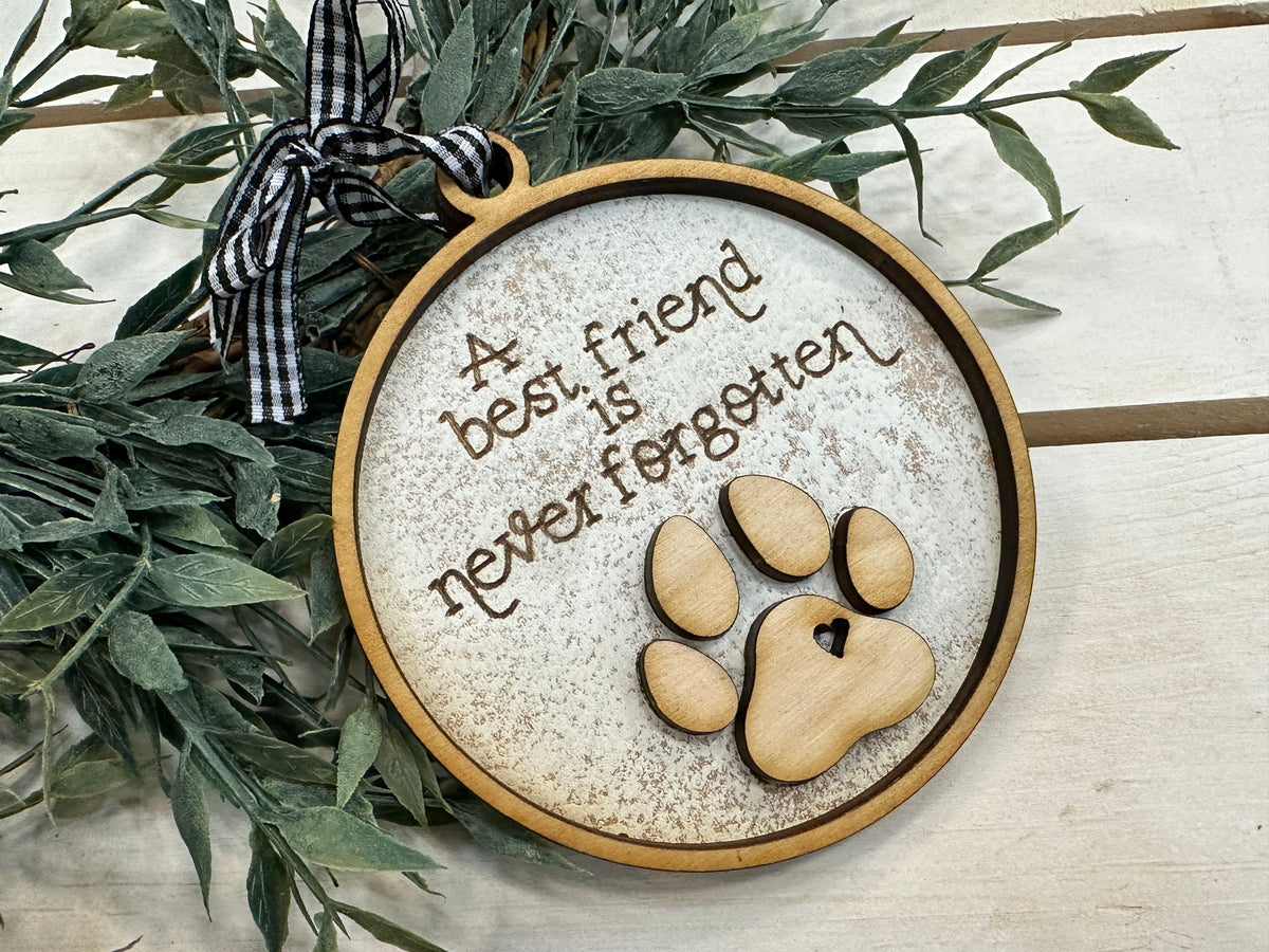 Handmade Pet Memory Ornament