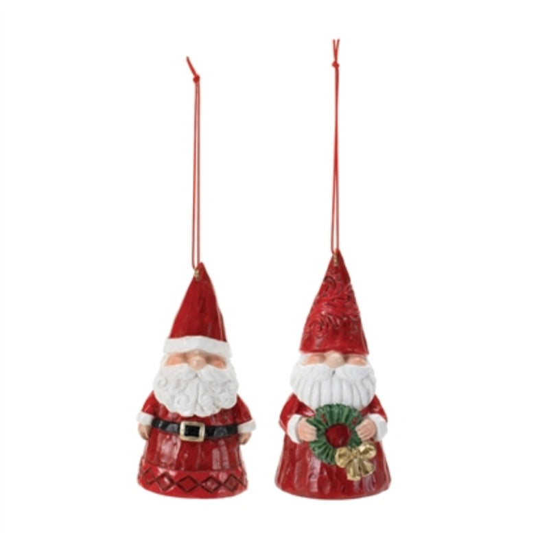 Santa Ornament - 2 Styles