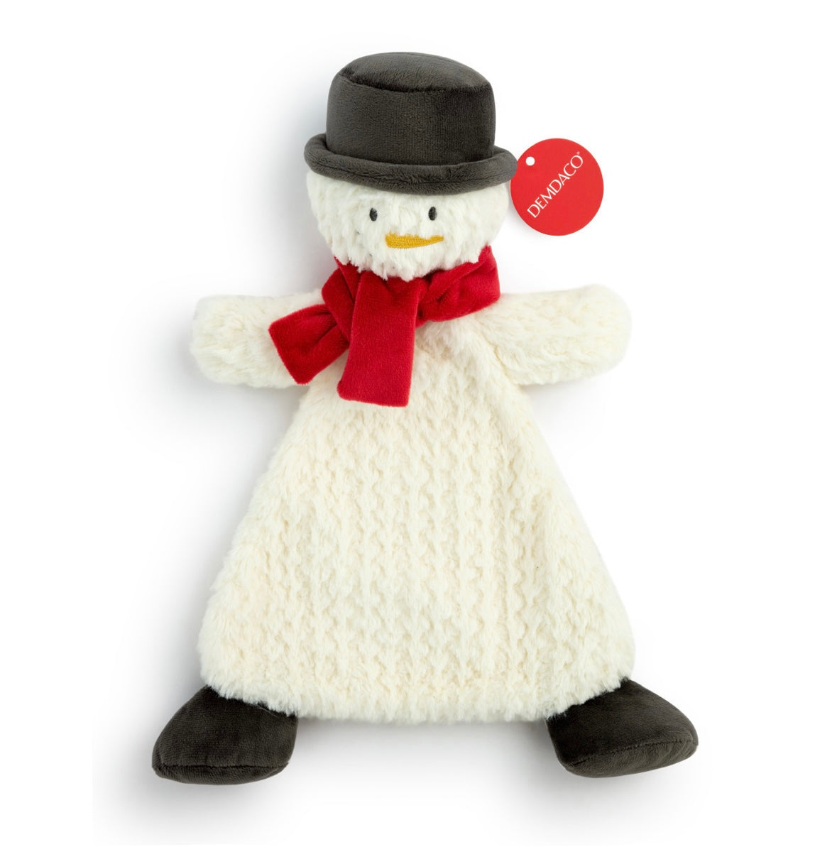 Snowman Cozie Rattle Blankie
