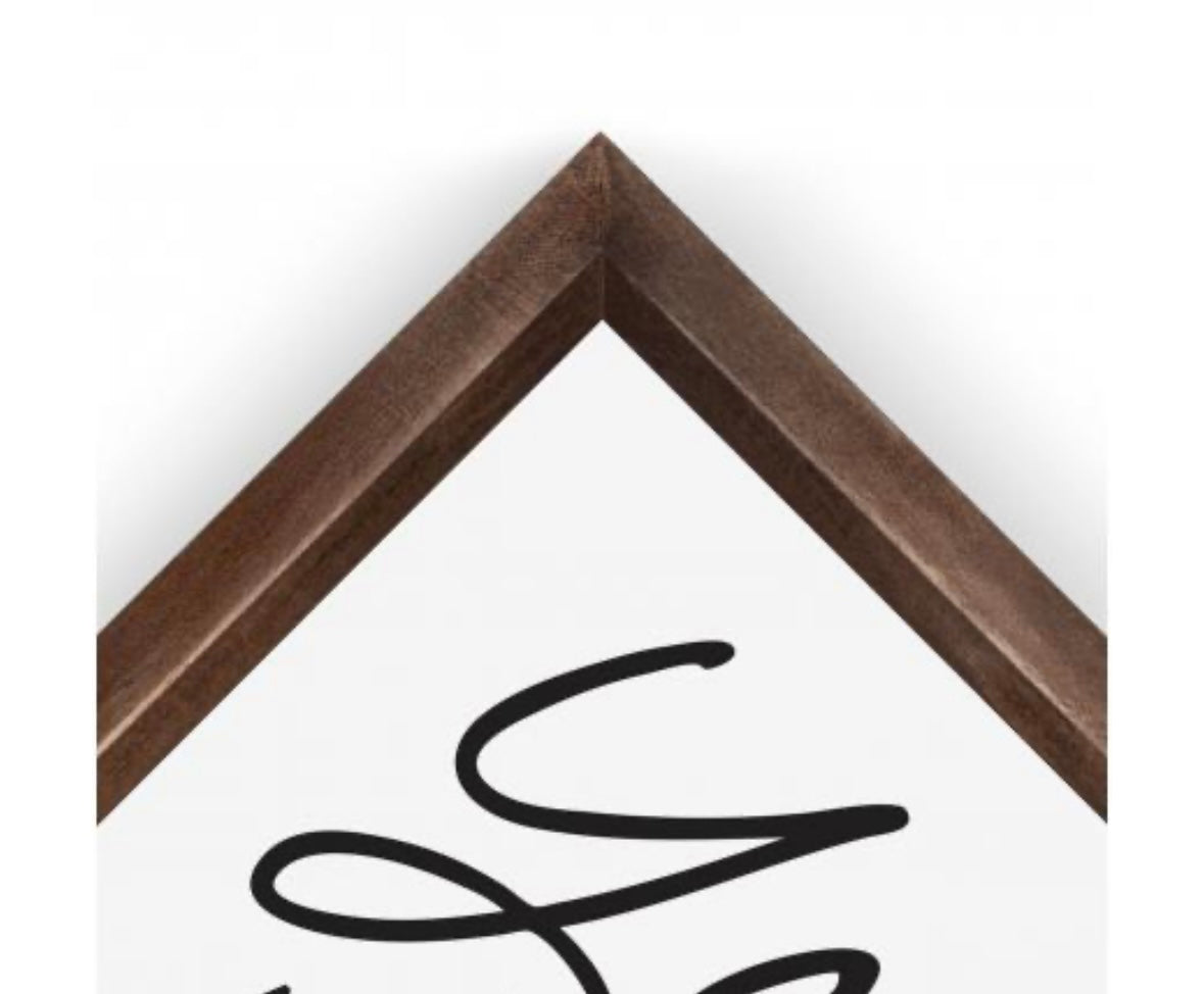 You &amp; Me Framed Art