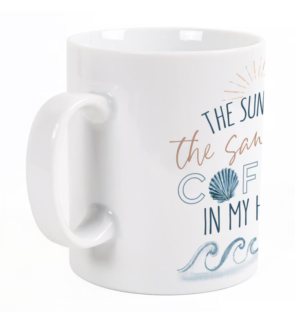 The Sun and the Sand Mug