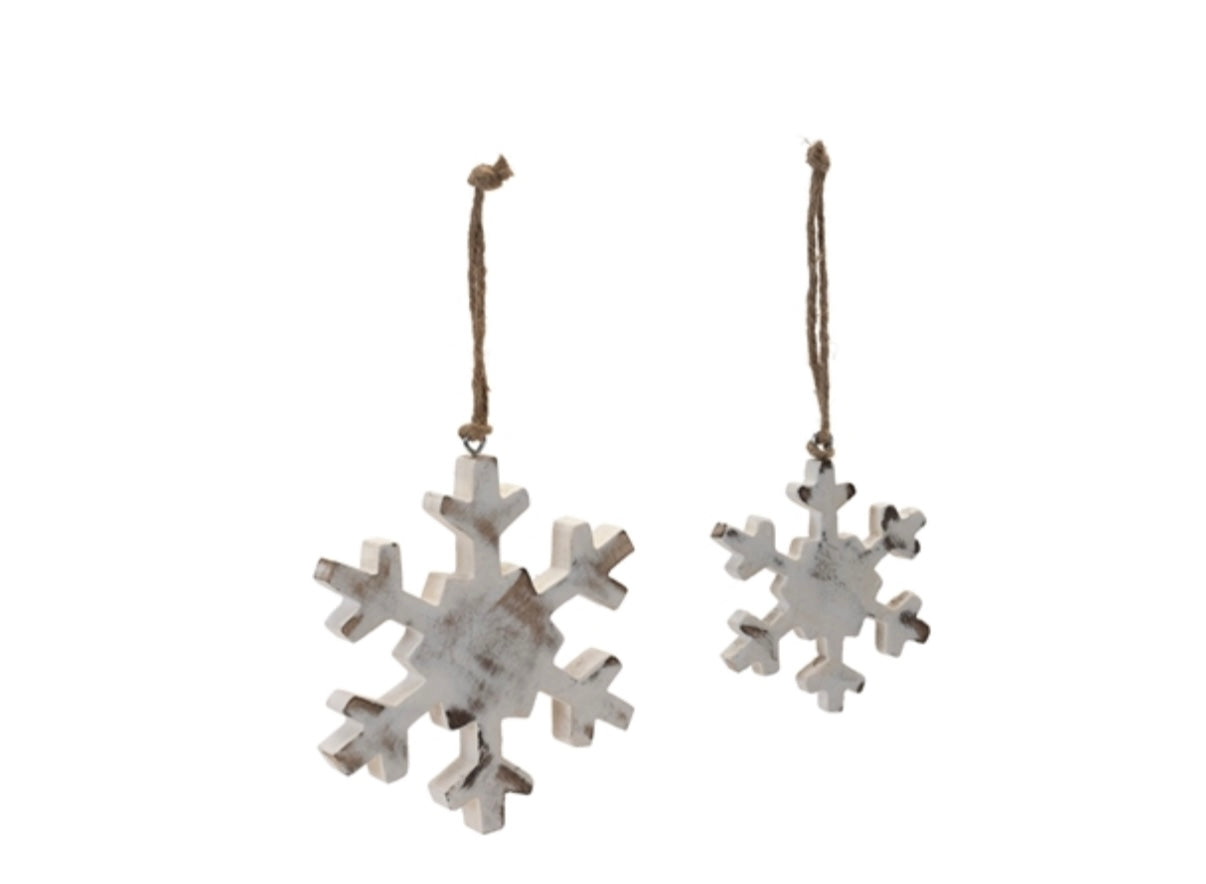 Snowflake Ornament - 2 Styles