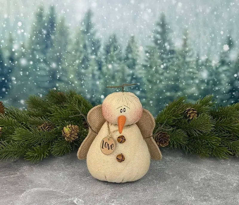 Love the Snowy Snowman Angel