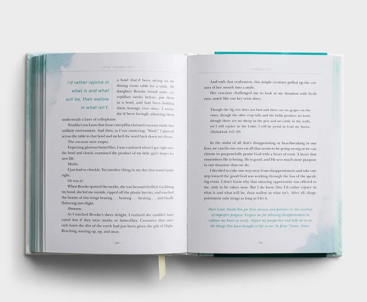 Embraced Devotional Book