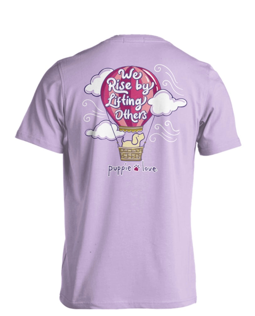 Puppie Love Hot Air Balloon Pup Tee