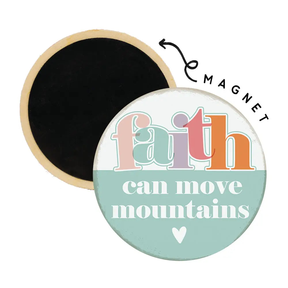 Faith Round Magnet