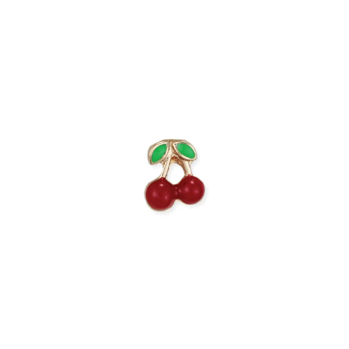 Tiny Cherry Post Earrings