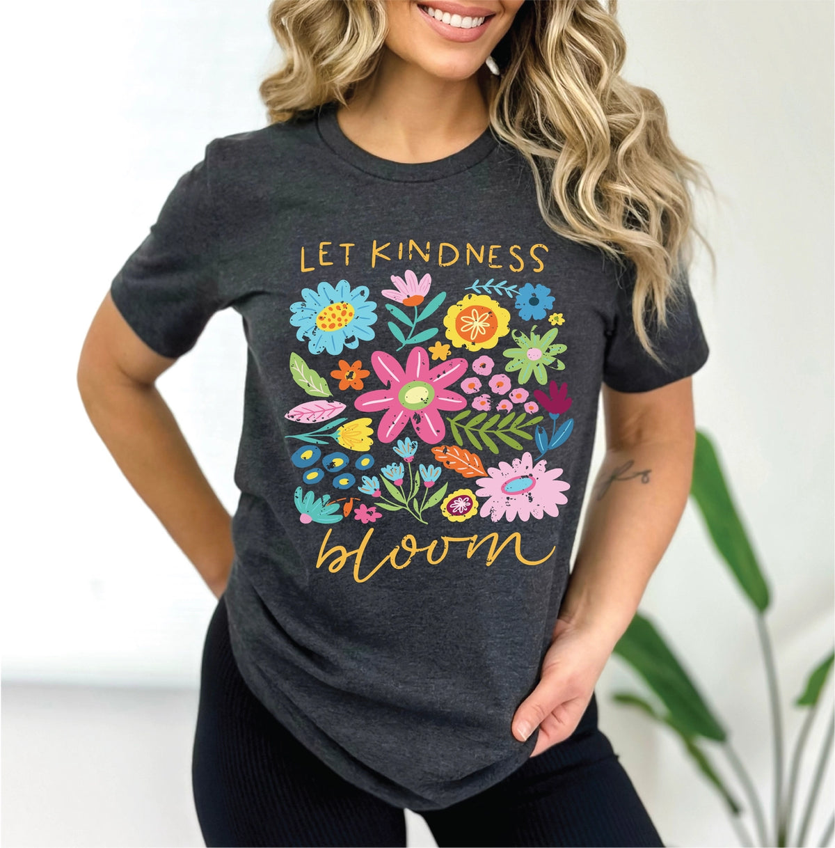 Let Kindness Bloom Graphic Tee