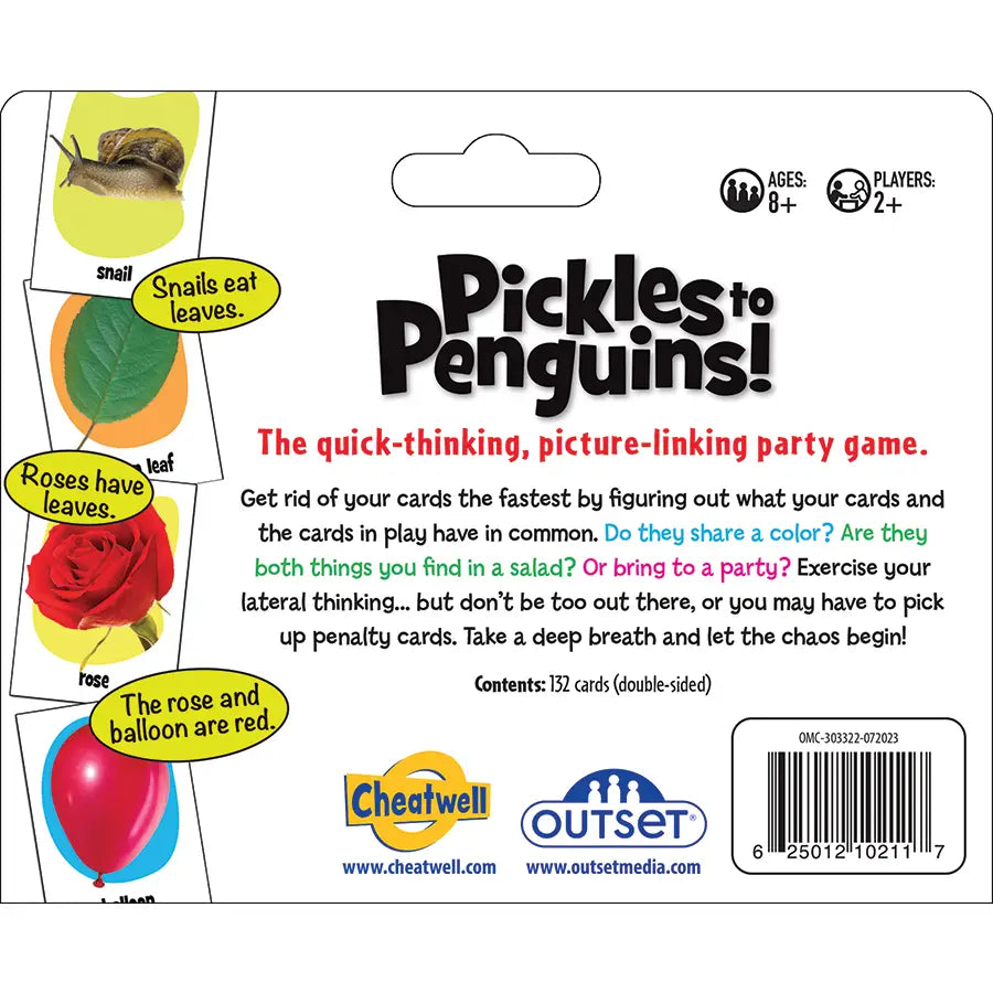 Pickles to Penguins Travel Game