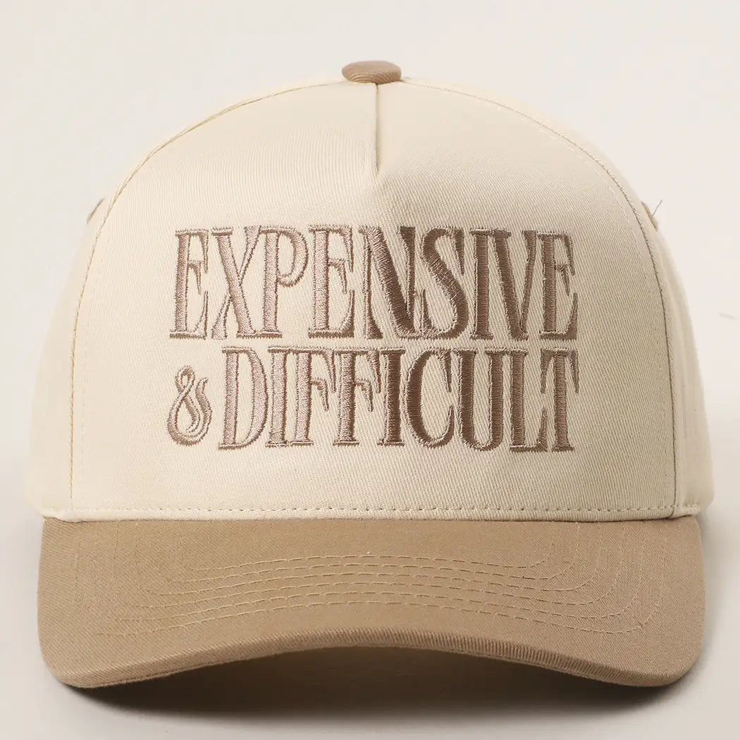 Expensive &amp; Difficult Trucker Hat - 2 Styles