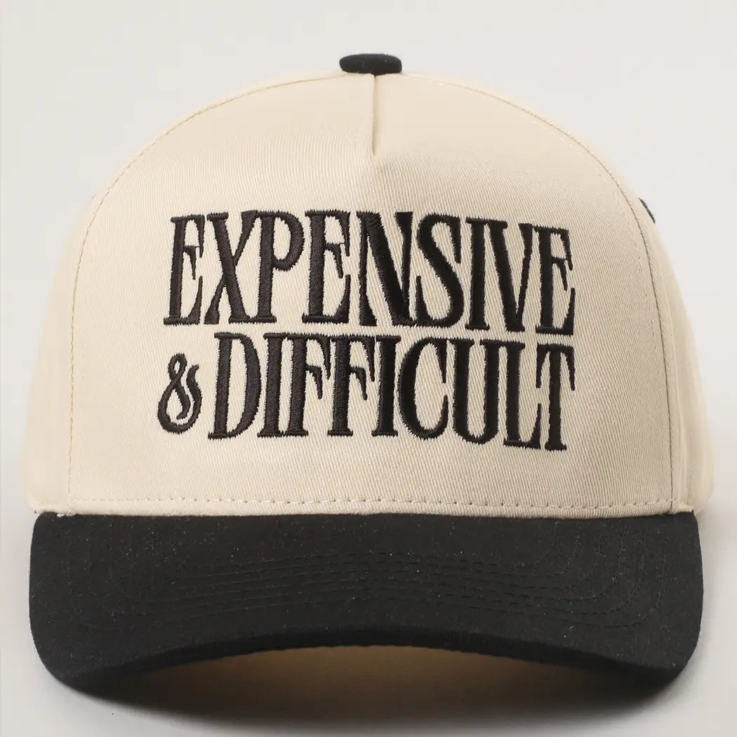 Expensive &amp; Difficult Trucker Hat - 2 Styles