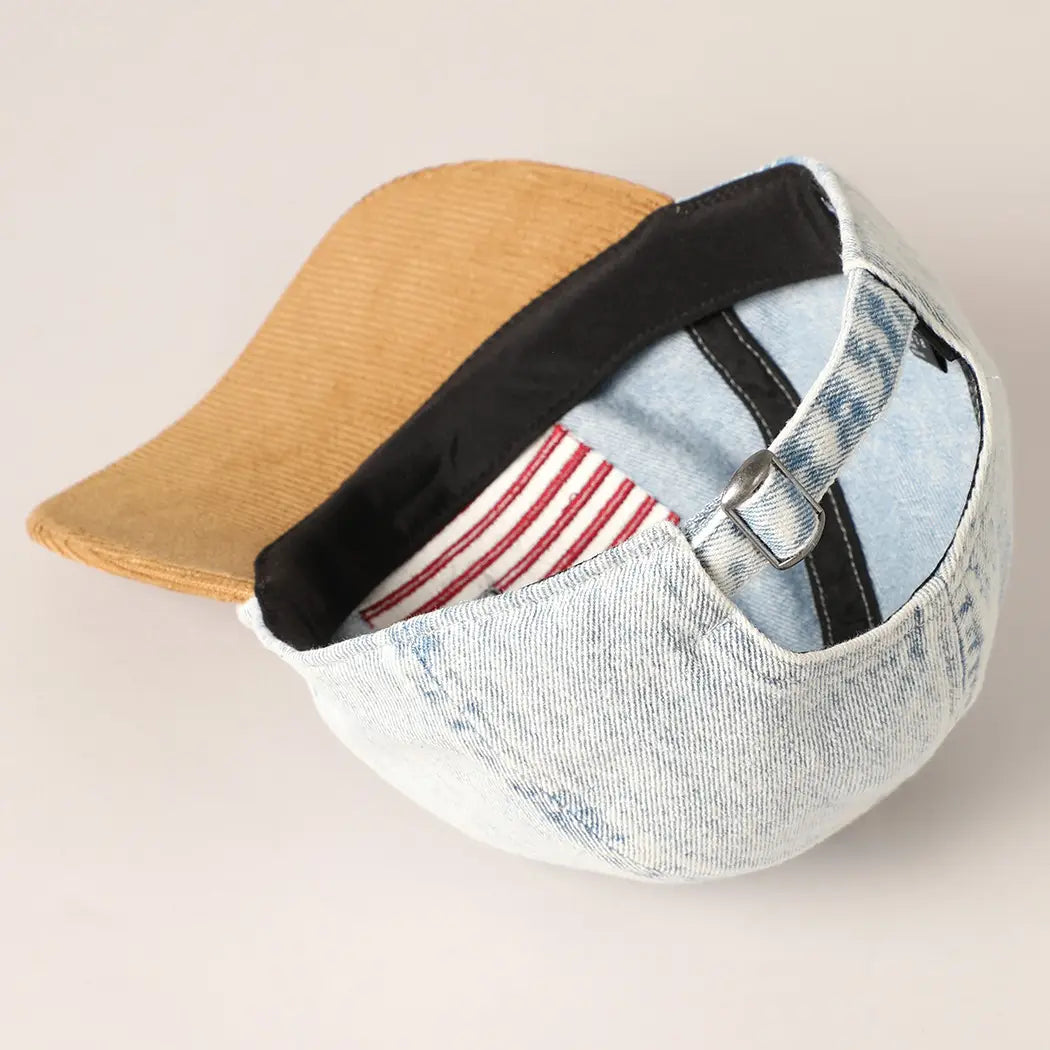 US Flag Two Tone Baseball Cap