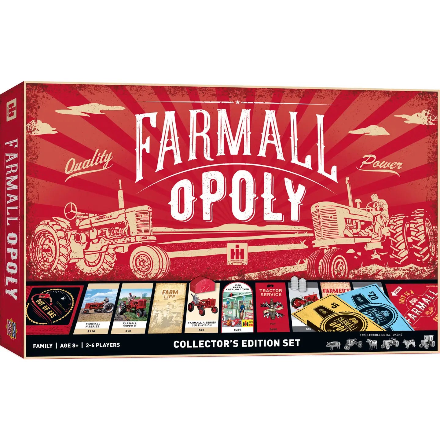 Farmall-Opoly Tractor Themed Board Game