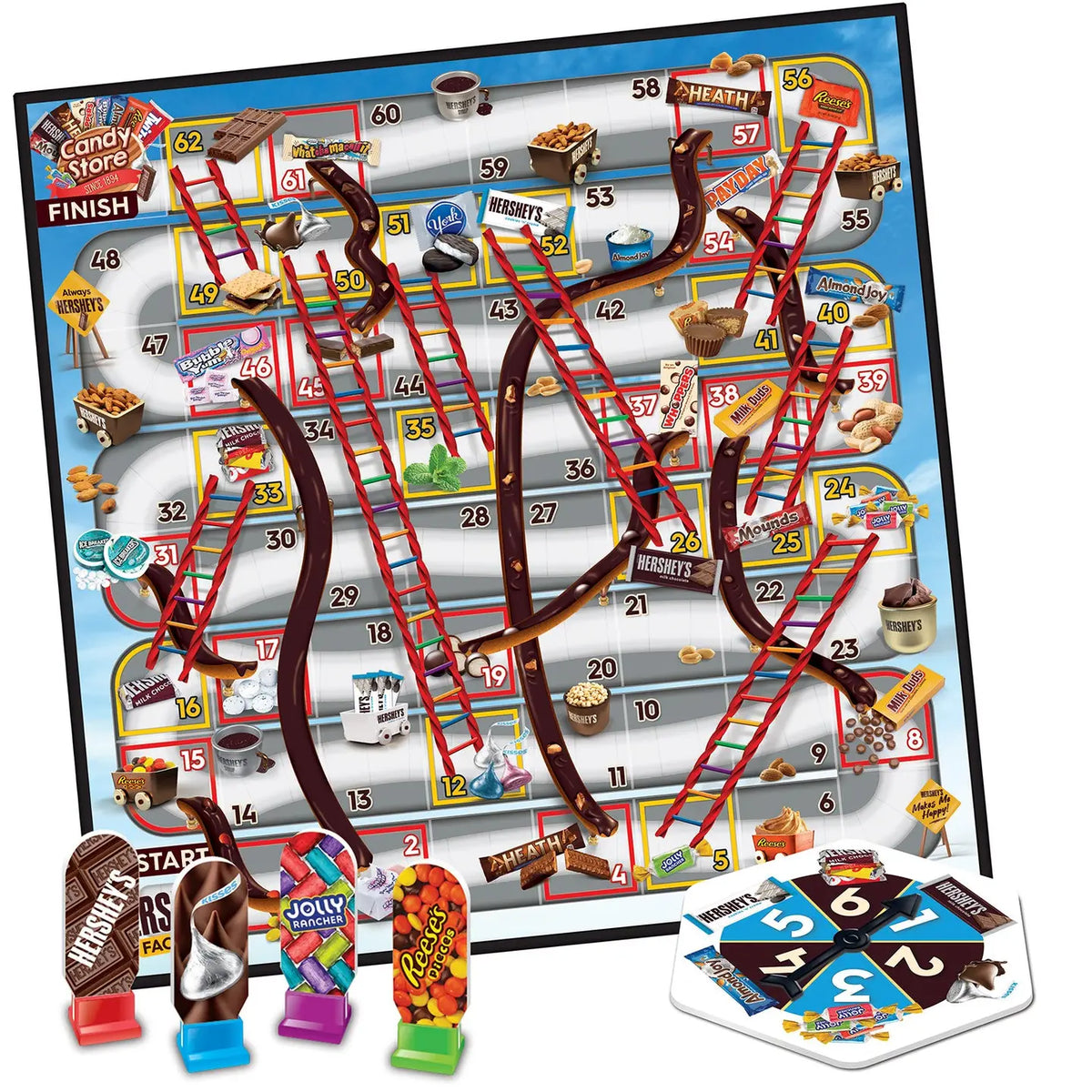 Hersheys Slides and Ladders Board Game