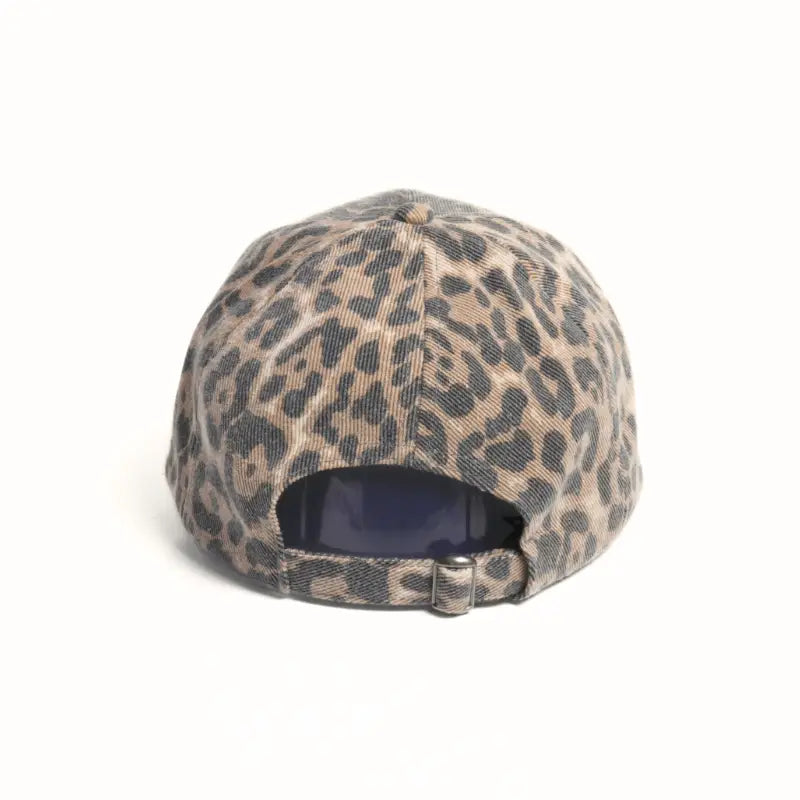 Sounds like my husband’s problem leopard cap