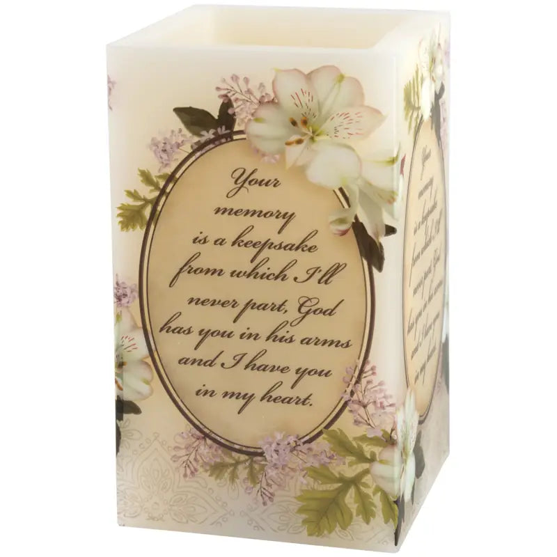 Your Memory Square Candle