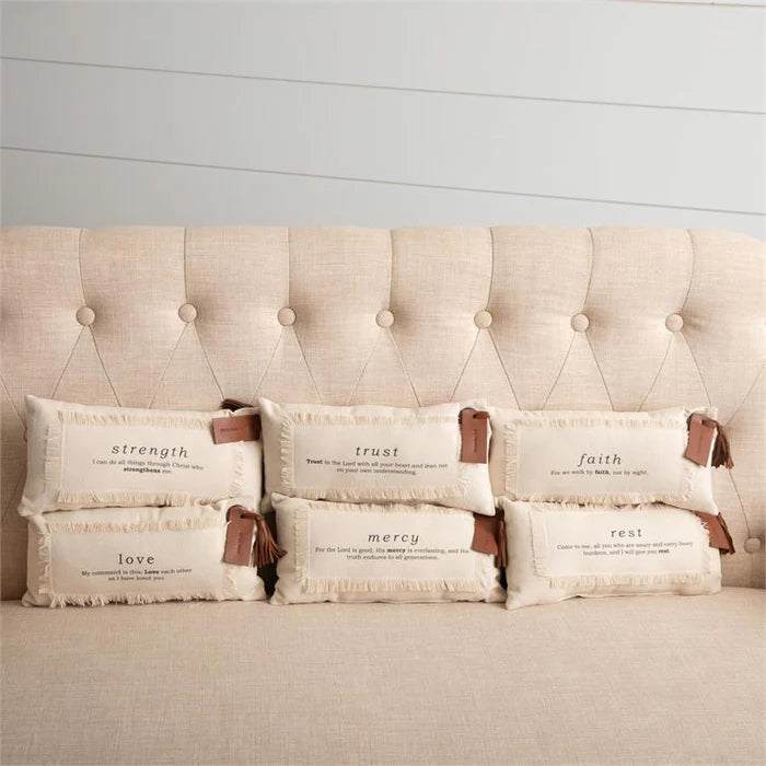 Bible Verse Mini Pillow - 6 Styles