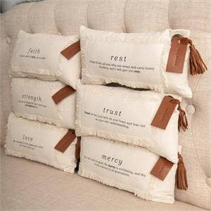 Bible Verse Mini Pillow - 6 Styles