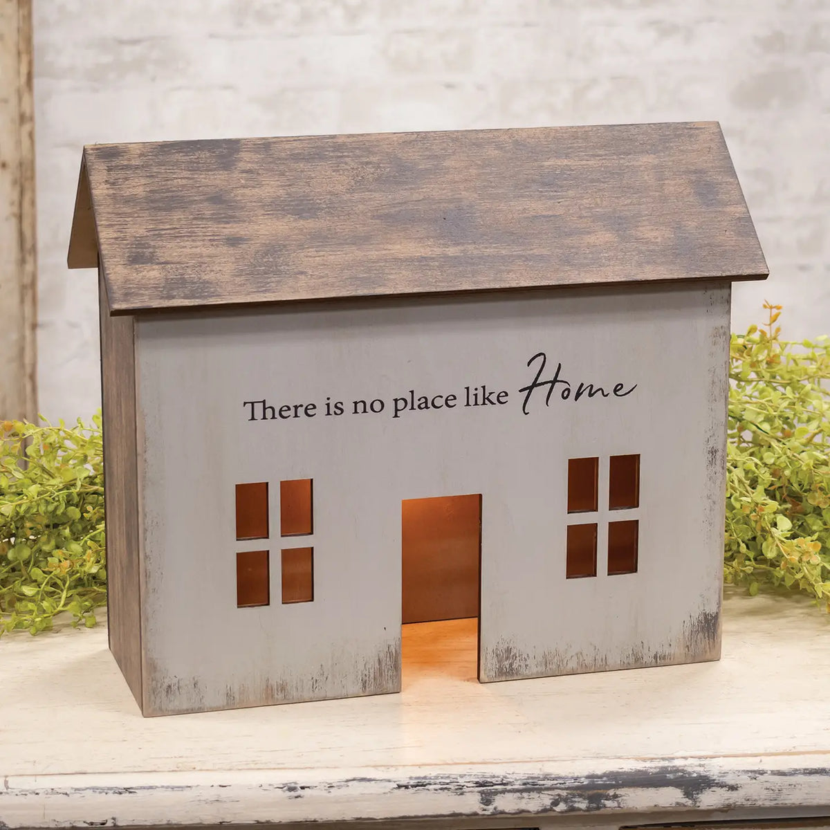 No place like home wood house