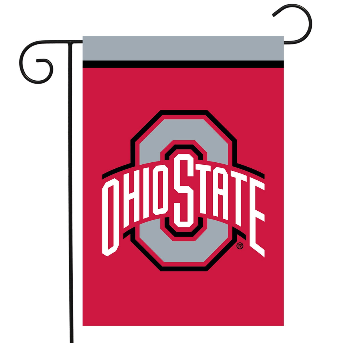 Ohio State Buckeyes Garden Flag