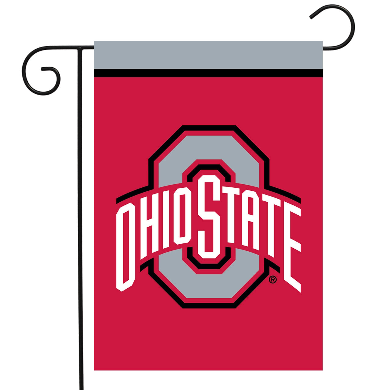 Ohio State Buckeyes Garden Flag