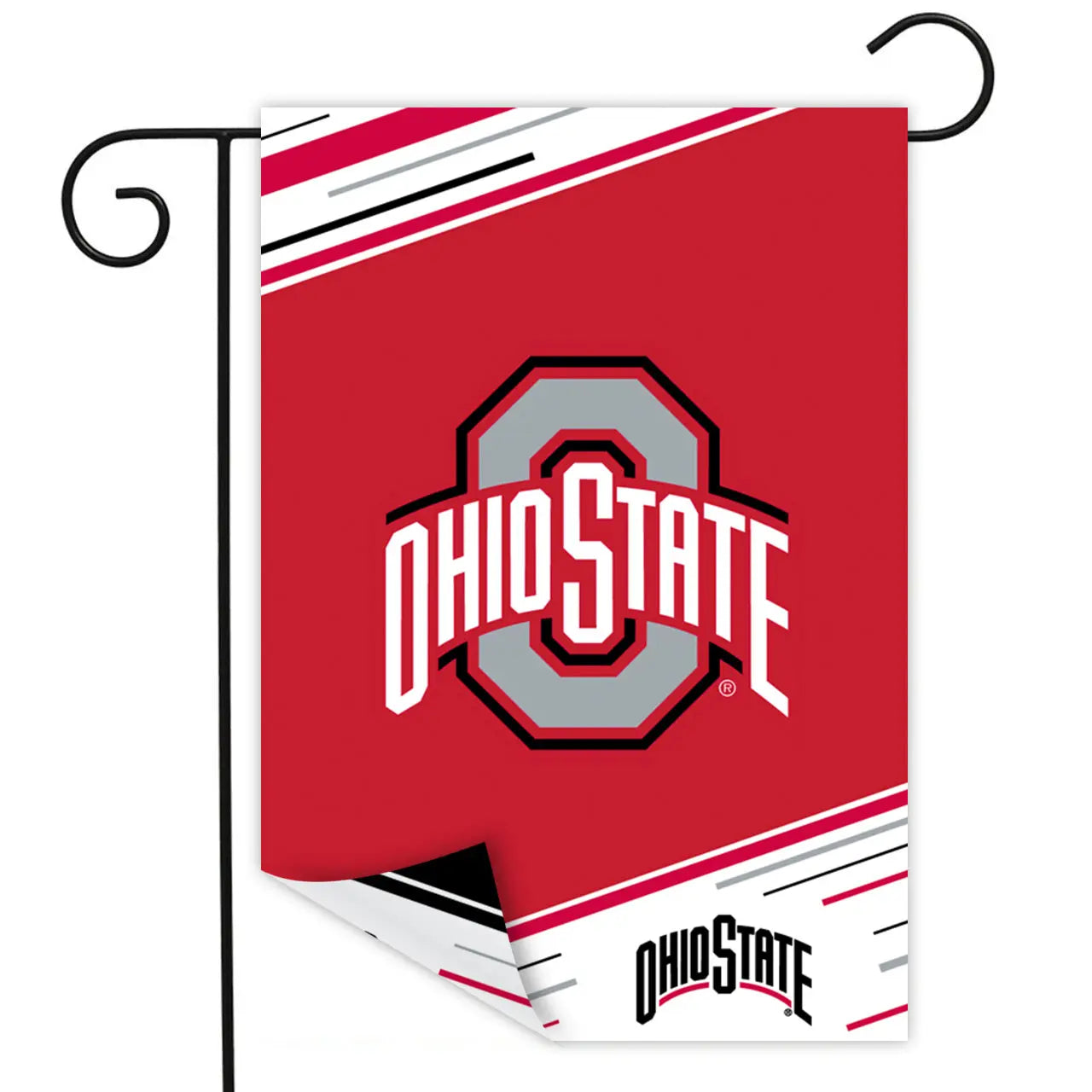 Ohio State Buckeyes/Brutus Garden Flag