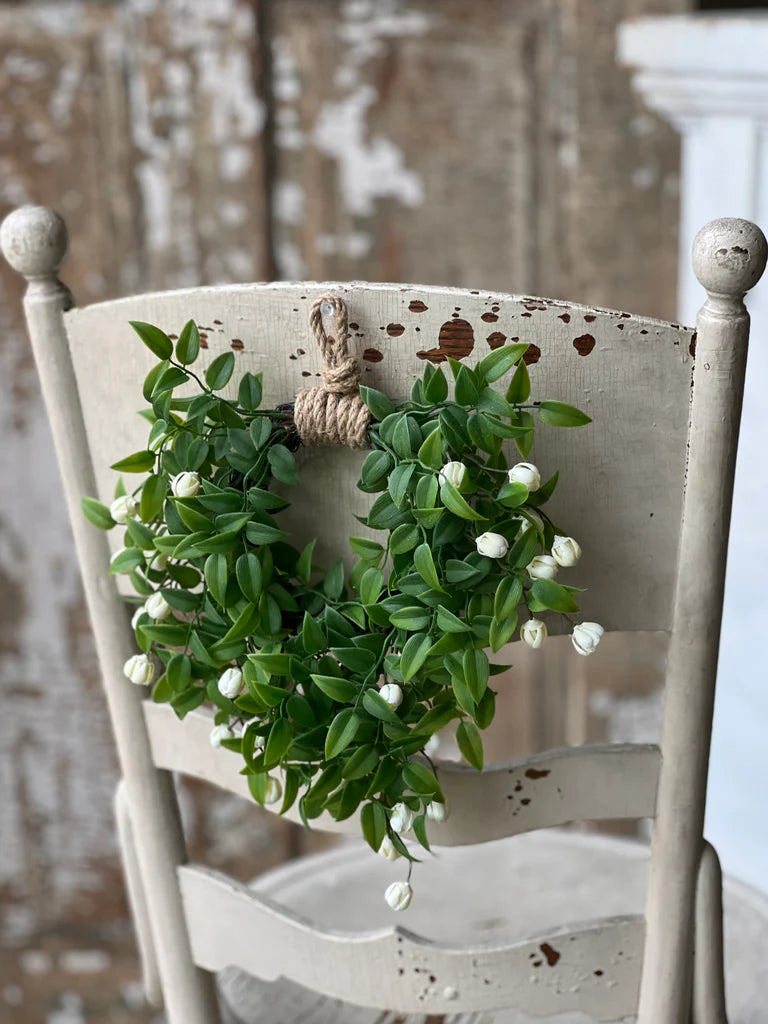 Billow Buds Wreath - Cream
