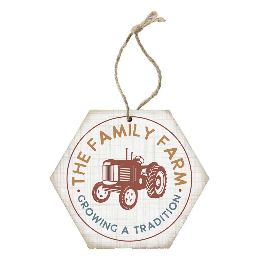 Family Farm Ornament