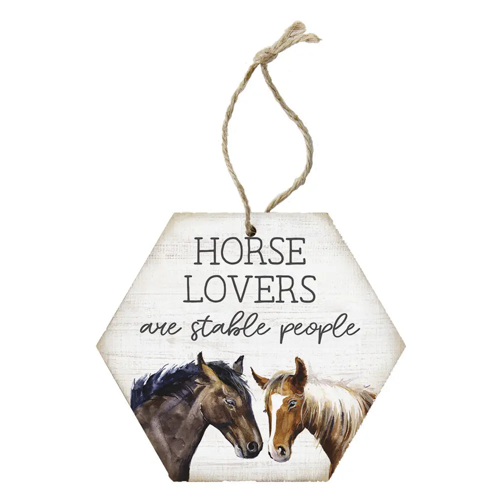 Horse Lovers Ornament