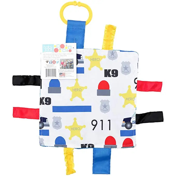 Police Rescue Crinkle Tag Square Toy