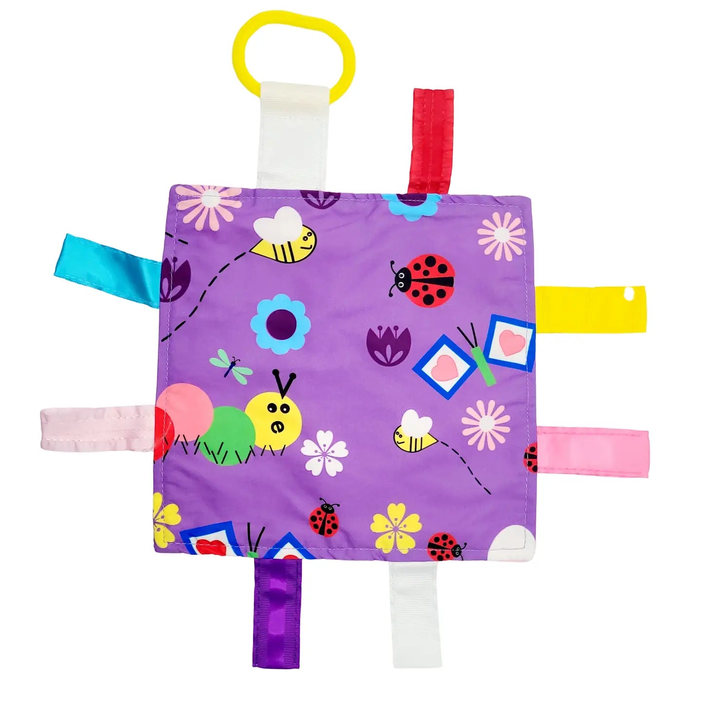 Garden Baby Crinkle Tag Square Toy