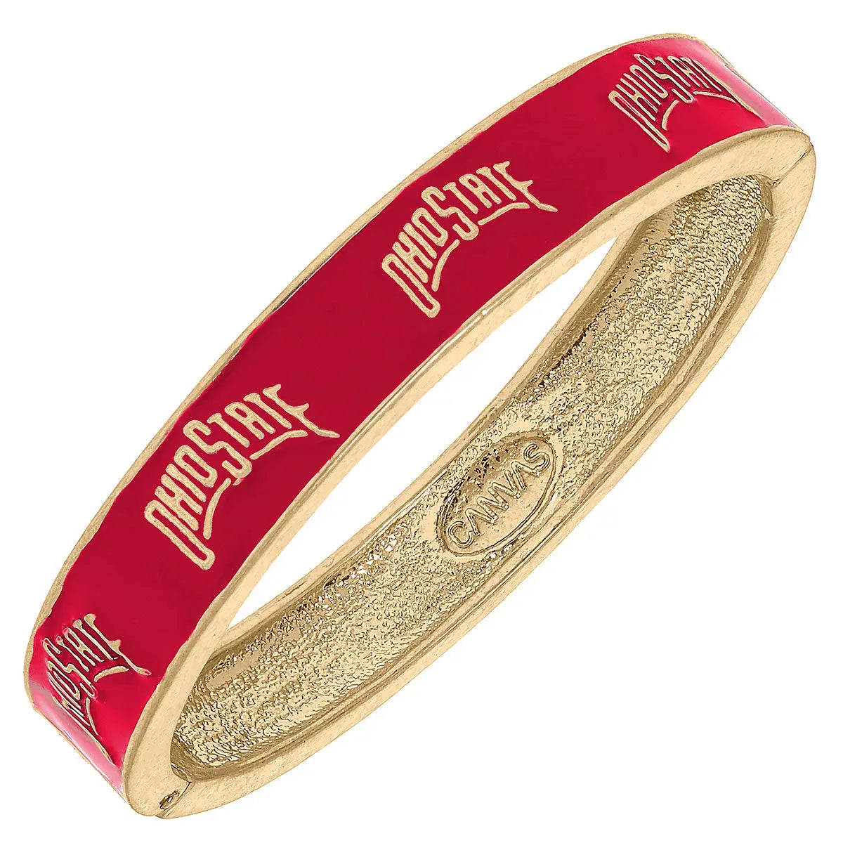 Ohio State Buckeyes Enamel Bracelet - Scarlet