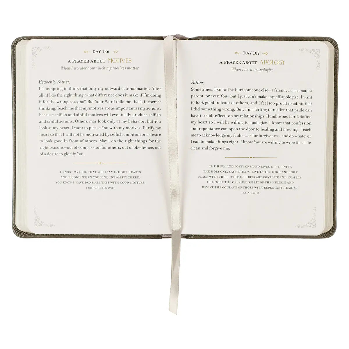 Daily Prayers for Graduates Leather Devotional