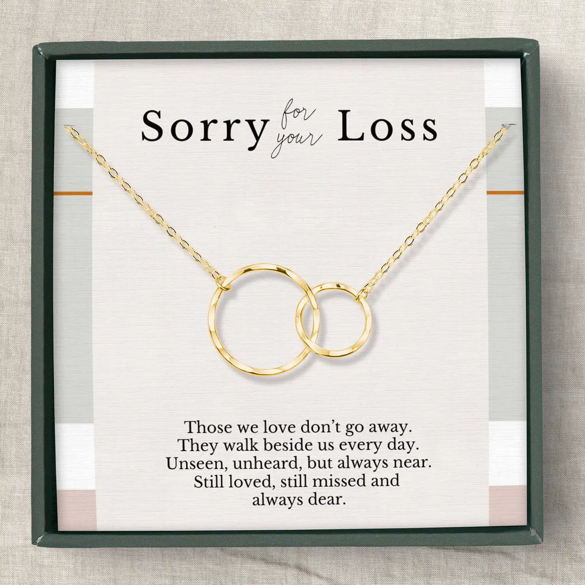 Loved One Memory Necklace - Two Styles
