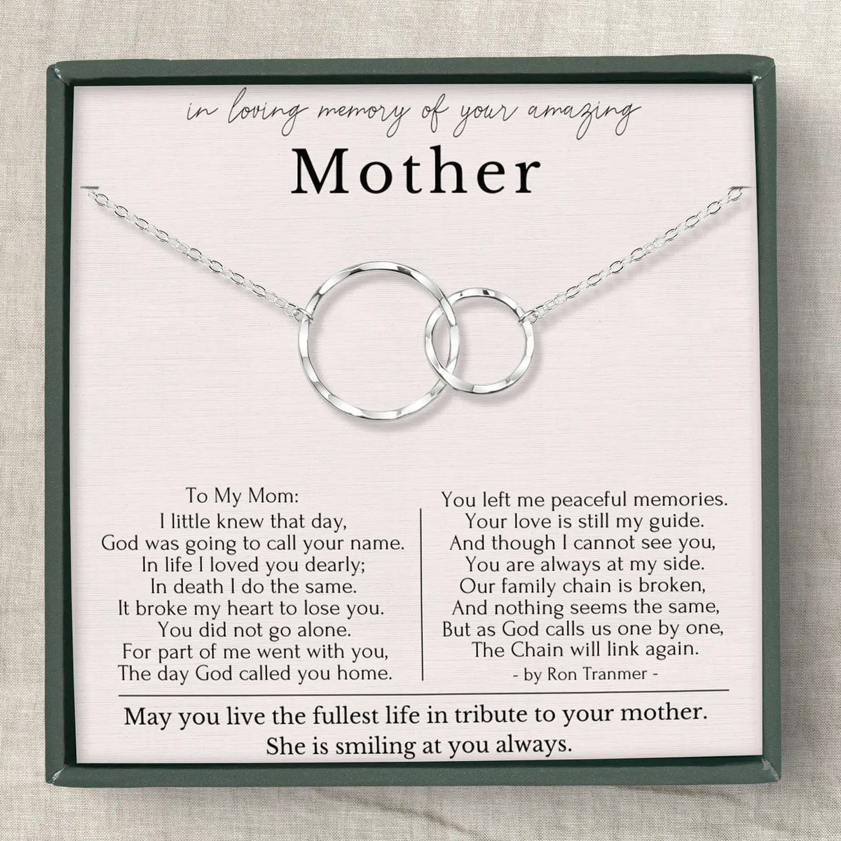 Mother Memory Necklace - Two Styles