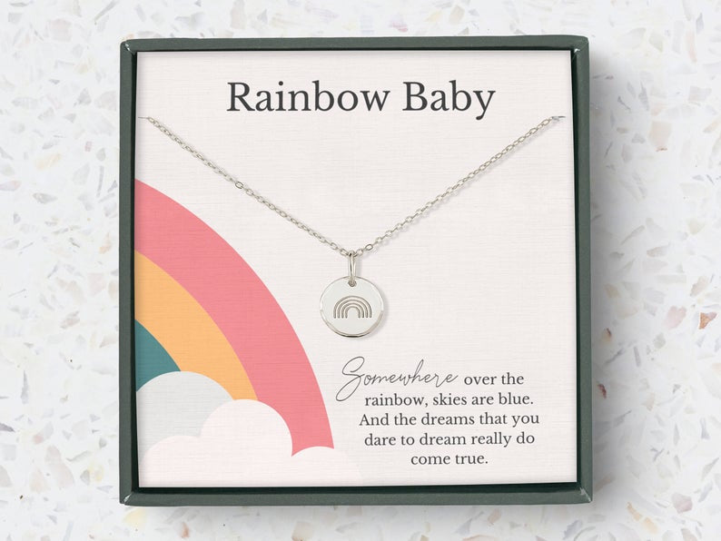 Rainbow Baby Necklace - Two Styles