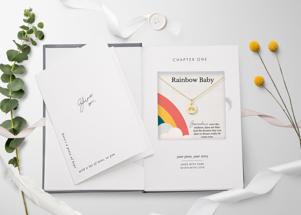 Rainbow Baby Necklace - Two Styles