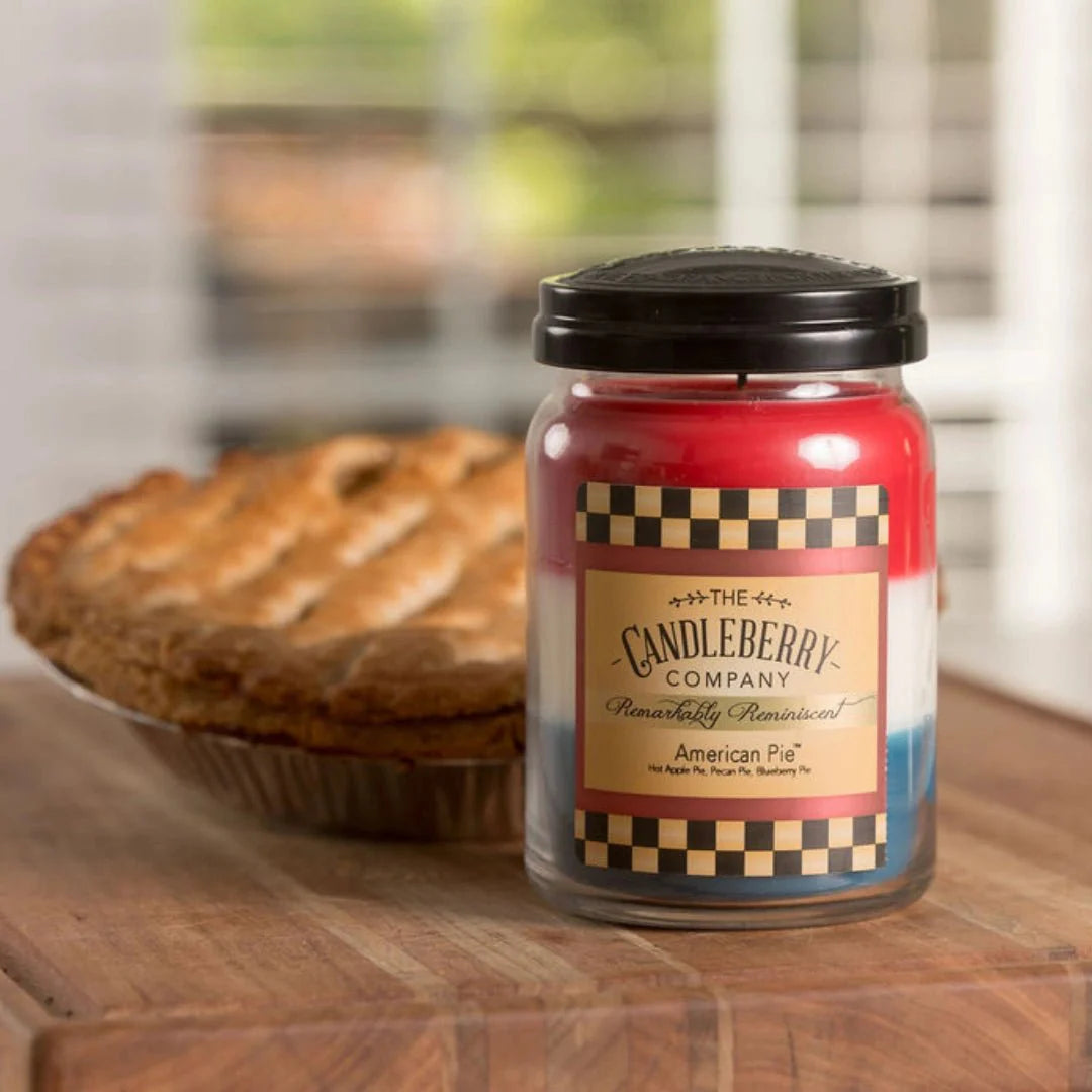 American Pie 26 oz Candleberry Candle