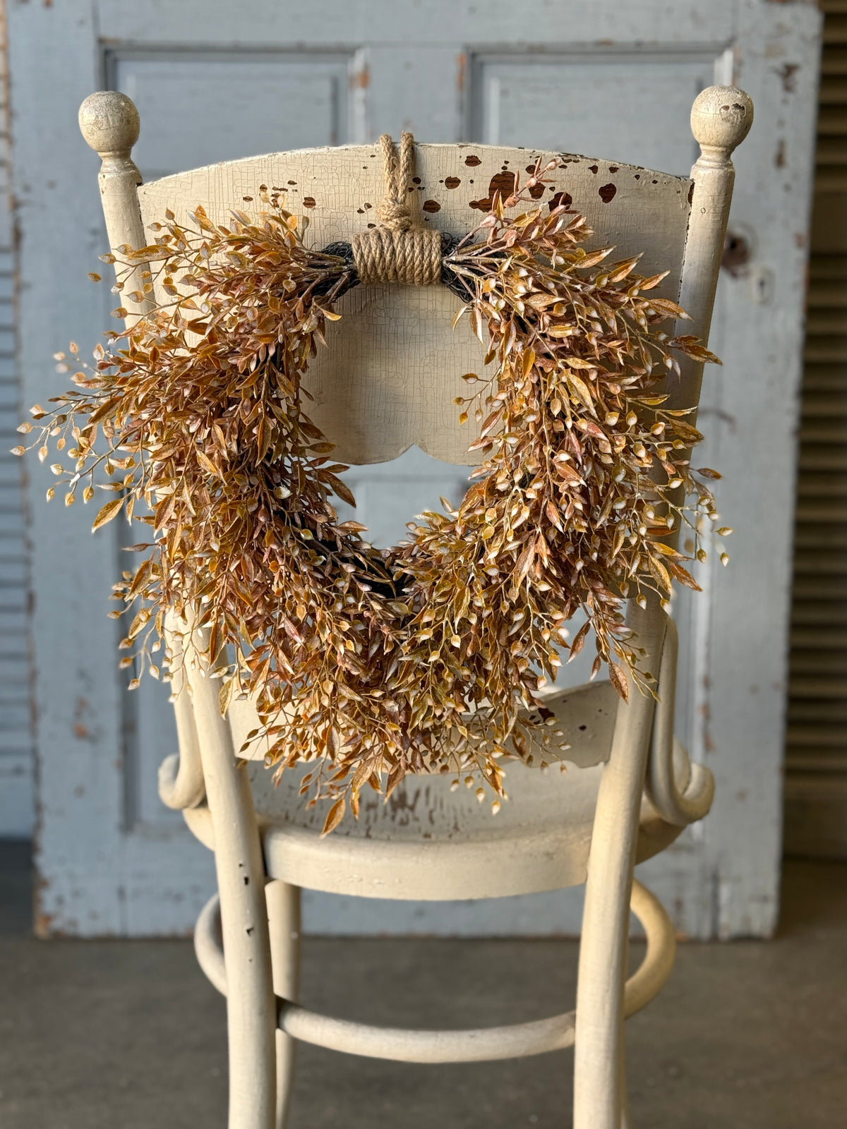 Ambermist Sage Hanging Wreath
