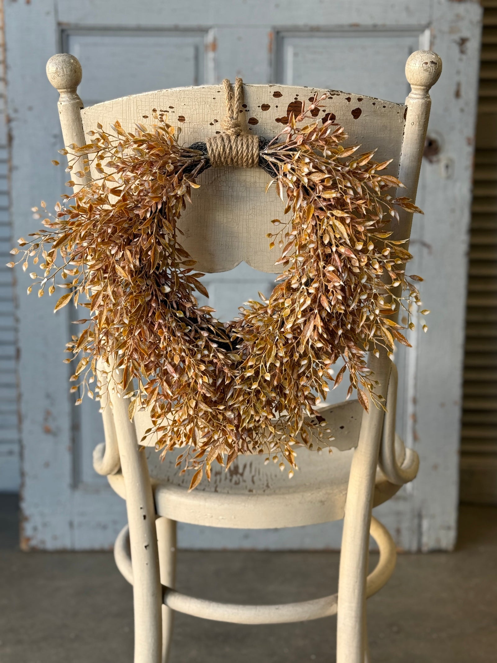 Ambermist Sage Hanging Wreath