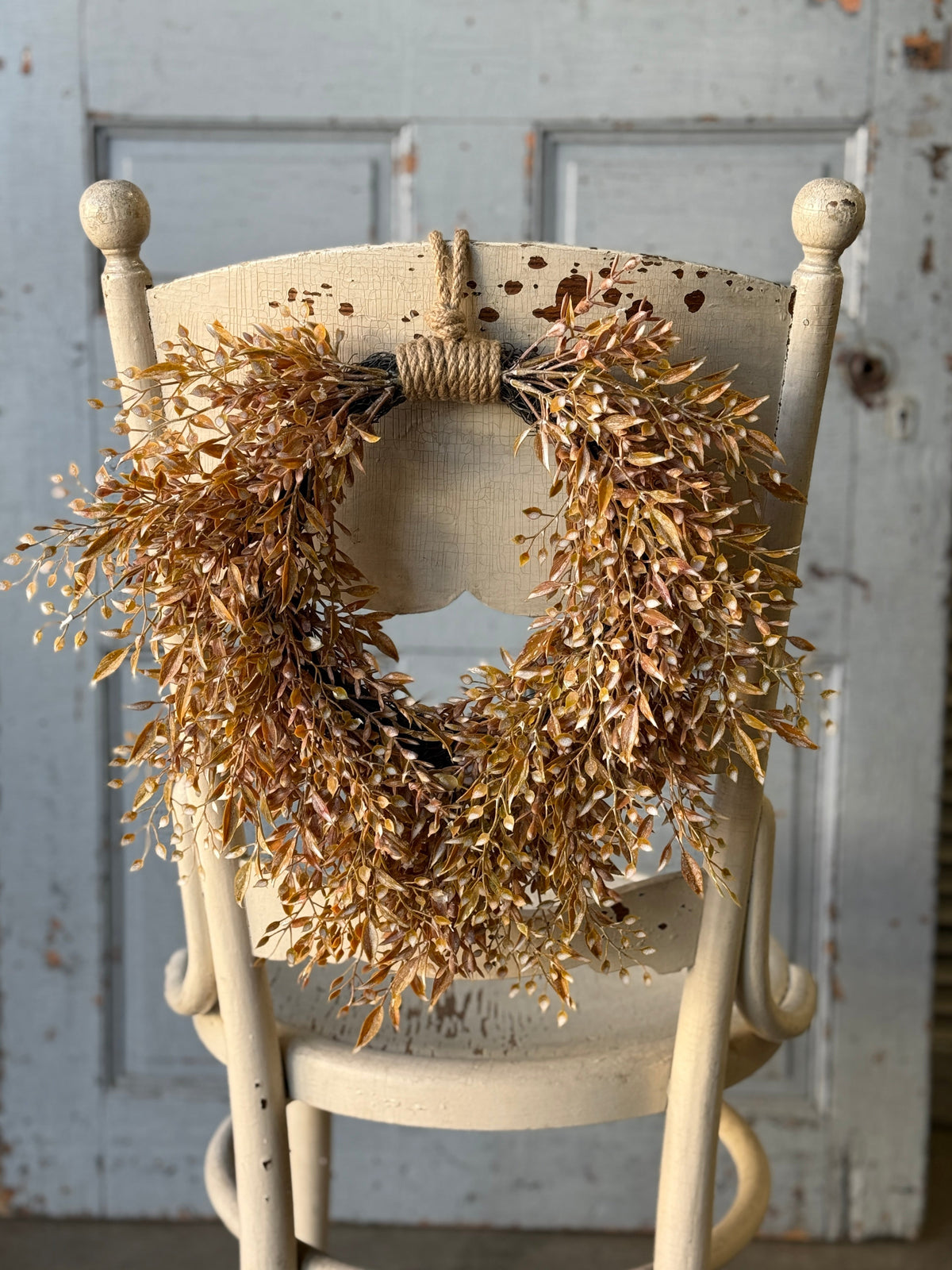 Ambermist Sage Hanging Wreath