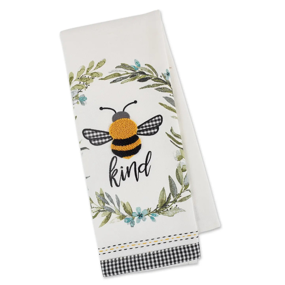 Bumble Bee Kind Embellished Towel