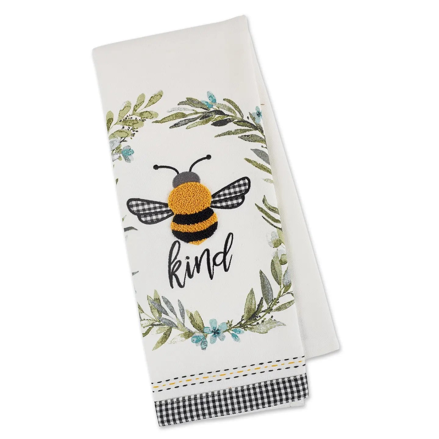 Bumble Bee Kind Embellished Towel