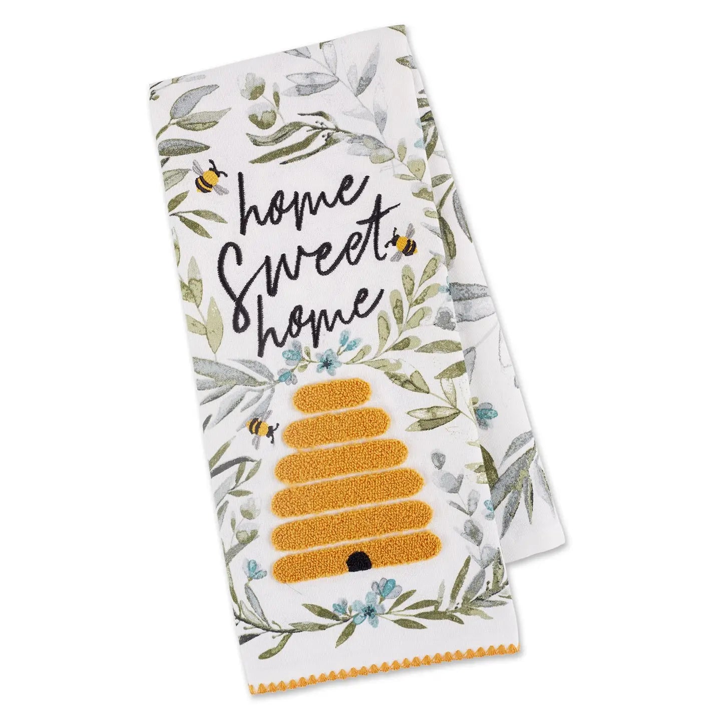 Sweet Bee Home Embellished Towel