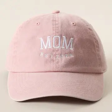Mom Est 2026 Baseball Cap